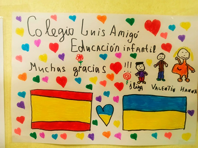 Valent n Nos Ha Hecho Un Dibujo Colegio Luis Amig Valent n Nos Ha Hecho Un Dibujo Colegio Luis Amig