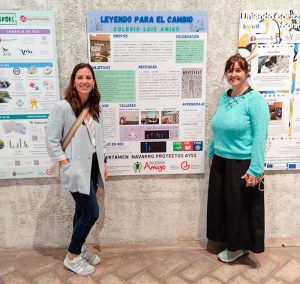 Elia y Tania con su proyecto