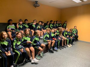 Alumnado del colegio Amigó en el vertedero de Góngora