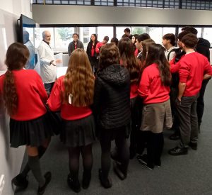 alumnado de amigo en la Semana de la Ciencia