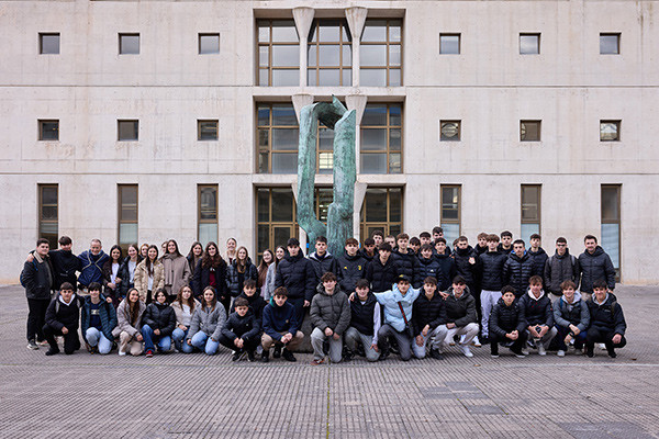 Alumnos de amigo en la UPNA