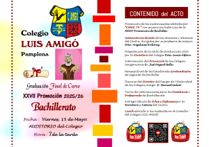 Invitación Gala de Bachiller