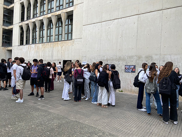 Alumnado del colegio Luis Amigó en la PAU 2026