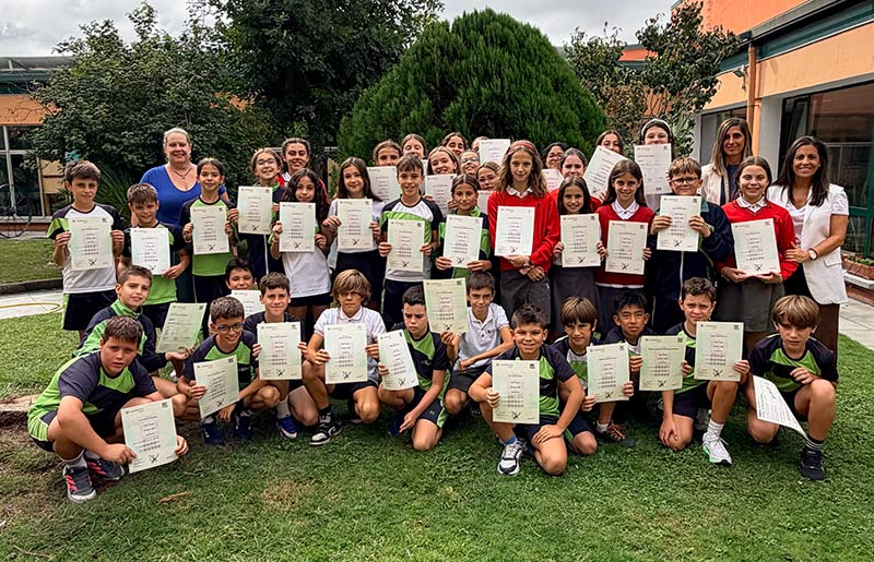 Alumnado de Amigó con diploma Cambridge